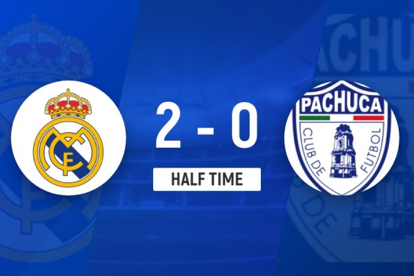 半场-十人皇马2-0帕丘卡 贝林居勒尔破门阿森西奥直红裤袜屡