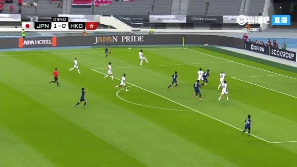 10分钟2球！杰梅恩-良连进两球，日本2-0领跑  中国香港