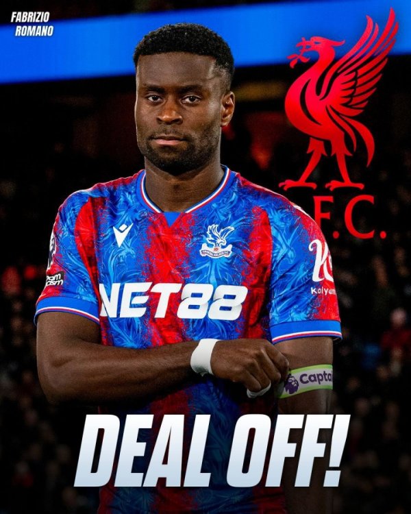 3500万→0？天空：水晶宫已接受格伊离队事实，说服他续约很