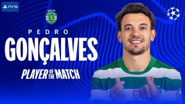 1关键传送球  1过人成功，贡萨尔维斯当选葡体1-1尤文一役