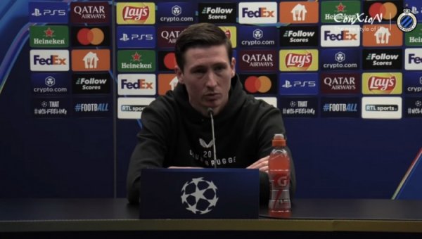 布鲁日球员：这样踢平巴萨不让人失望，能给他们制造麻烦绝非小事